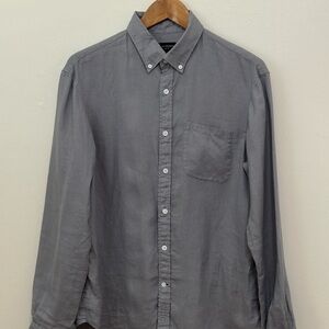 Club Monaco Charcoal Button-Down Shirt